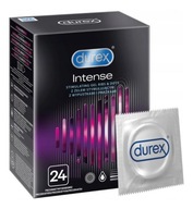 Durex intenzívne kondómy 24ks s výstupkami