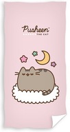 Detská osuška na bazén, letný tábor, 70x140 Pusheen kat