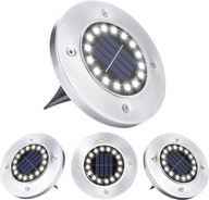 SOLÁRNE LAMPY 16 LED SOLÁRNE ZÁHRADNÉ LAMPY 4 ks