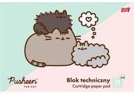 A4/10K Pusheen technický blok (10 ks)