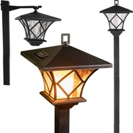 LED SOLÁRNA LAMPA PRE ZÁHRADNÉ OSVETLENIE ZÁHRADY VYSOKÉ SOLARNÉ LAMPA 155CM