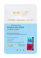 SHEFOOT SOCKS ZLATÁ Zmäkčujúca MASKA NA NOHY