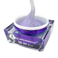 Jelly Moonlight Violet 30 gél na stavbu nechtov