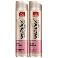 Wellaflex Style Repair Lak na vlasy 250 ml x2