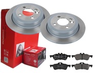 BREMBO ZADNÉ DISKY, DESTIČKY, MINI R50 R52 R53 259MM