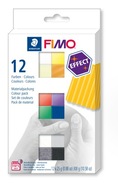 Fimo modelovacia hmota sada 12 x 25g Effect 3461