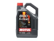 MOTUL 8100 X-CLEAN OIL 5W40 5 LITR