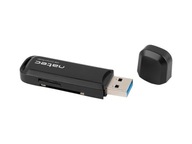 ČÍTAČKA KARIET NATEC SCARAB 2 mSD SD USB 3.0 ČIERNA