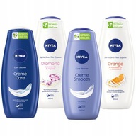 NIVEA gél sprchový gél pre ženy, sada 4x500ml