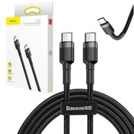 Baseus rýchly USB-C na USB-C PD QC kábel 60W 100cm