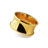 ADRIANNE Zlatý prsteňový držiak na obrúsky 4,5x4x5x2.