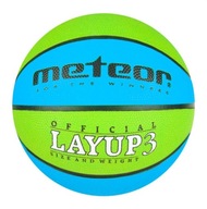 3 Basketbal Meteor Layup 3 modro-zelená