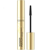 Eveline Wonder Match Mascara predlžujúca zhusťujúca maskara čierna