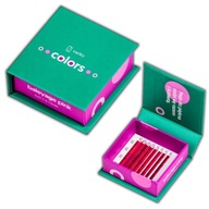 Falošné riasy Rarity PINK Balayage Lashes curl C | 0,07 mm | 6-13 mm MIX