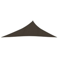 vidaXL Shade Sail 160 g/m² Hnedá 4x5x6,8 m HDPE