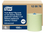 Uterák H1 x6 TORK MATIC 120076 Zelená Soft Green