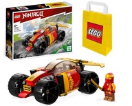 LEGO NINJAGO 71780 - ZÁVODNÉ AUTO NINJA KAIA EVO + DARČEKOVÁ TAŠKA