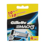 Gillette Mach3 žiletková vložka 4 ks (M) (P2) (P3)