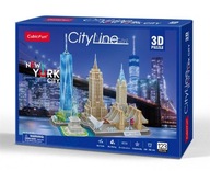 3D puzzle Cityline New York City