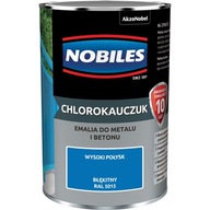 Nobiles Smalt Chlórová guma Modrá RAL5015 0,9L