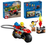 LEGO City Hasičský zbor 60410 Hasičská záchranná motorka Easy 4+