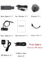 Auto DVR Dashcam s tromi