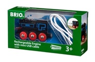 BRIO 33599 Klasická lokomotíva s USB RAVENSBURGER