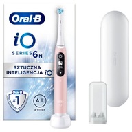 Magnetická zubná kefka ORAL-B iO 6 Pink Timer