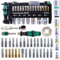 WERA TOOL-CHECK PLUS 39 EL ZÁSUVKOVÝ BIT SET. + RACHAELKA 1/4