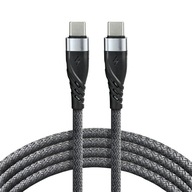 EverActive USB-C kábel USB-C 1m CBB-1PDG 3A 60W