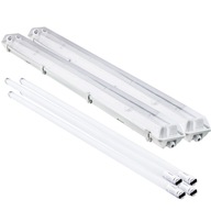 2x Hermetické svietidlo 120cm + OSRAM LED žiarivky