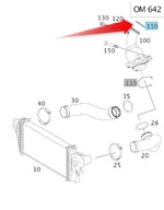 O-KRÚŽOK MERCEDES DASHPOT OM642 A017997354564