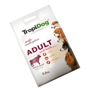 Tropidog Premium Adult Small Breeds Hovädzia ryža pre psov 2,5 kg