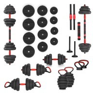 SET Činky, bitúmenové dosky 20KG HMS SGN120 PRO SET 6V1