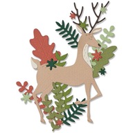 Sada matíc Thinlits - Sizzix - Delightful Deer, 19 ks.