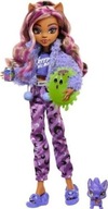 Mattel Monster High Scaryparty Clawdeen Wolf Pyžamová párty (HKY67)