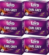 Čaj Earl Grey čierny vo vrecúškach Loyd 80ks x6