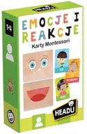 Montessori 1-4 HEADU kartová emotívna a akčná hra