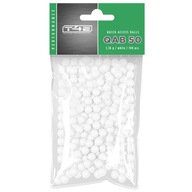 T4E Performance QAB ,50 sklopolymérové ​​guľôčky, 1,36 g, 100 ks biele