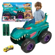 HORÚCE KOLESÁ do auta Car Eater Mattel SADA 2 AA batérií – PRIPRAVENÉ HRAŤ