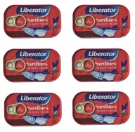 Sardinková paradajková omáčka Liberator 125g Konzerv