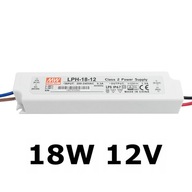 Vodotesný zdroj IP67 LPH 18W 12V LED pásik