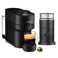 NESPRESSO DE'LONGHI VERTUO POP KAPSULOVÝ KÁVOVAR, ČIERNA + SPENIČ