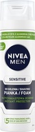 NIVEA FOR MEN ukľudňujúca pena na holenie 200ml