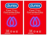 DUREX FETHERLITE ELITE CONDOMS Box 36 ks.