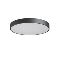 Okrúhle čierne 60cm stropné svietidlo 1267PD1AE5116 Cleoni