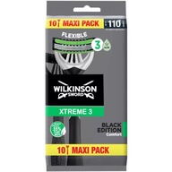 10x WILKINSON Xtreme 3 Comfort Black Edition Maxi Pack Razor