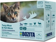 Bozita Pouch Multibox Mäso Ryba 1,02 kg Mix 12x85g