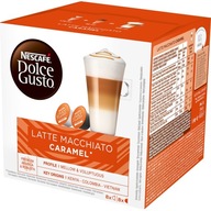 Karamelové kávové kapsuly Nescafe Dolce Gusto Latte