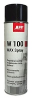 Aplikácia W100 WAX Ochranný vosk na spodok tela 500 ml